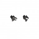 Smart - Fortwo 453 - Paire de guides de câble de capote - Finition brute