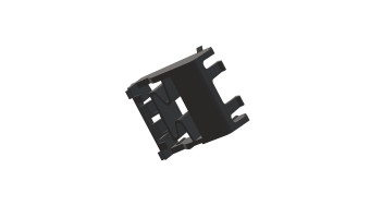 Renault - Scénic II - Agrafe d’enjoliveur de barre de toit - 7701056845 - Finition brute
