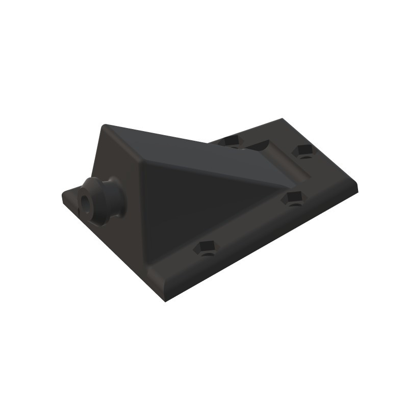 Citroën - Ami 6 - Support butée de lame - Finition brute