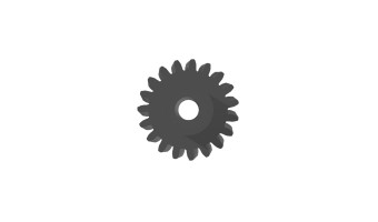 Volkswagen - Golf I Cabriolet - Pignon de compteur - Finition brute