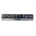 Renault - R5 Alpine Coupé - Logo de malle arrière - Finition complète
