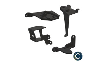 Renault - Captur II - Kit de réparation phare avant gauche - 260603245R / 260600666R / 260601693R