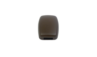 Jaguar - XK8 - Boitier de ceinture de sécurité marron - HJE7017AG - Finition complète