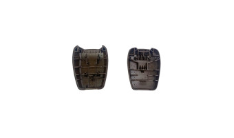 Jaguar - XK8 - Boitier de ceinture de sécurité marron - HJE7017AG - Finition complète