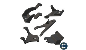 Renault - Captur I - Kit de réparation phare avant droit - 260100400R / 260100579R / 260102734R