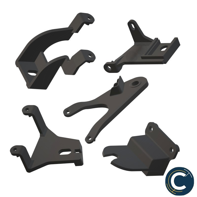 Renault - Captur I - Kit de réparation phare avant droit - 260100400R / 260100579R / 260102734R