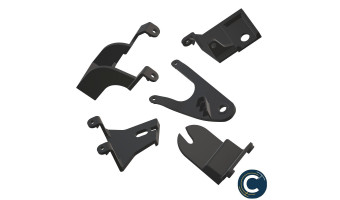 Renault - Captur I - Kit de réparation phare avant gauche - 260603859R / 260604547R / 260606423R