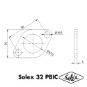 SOLEX 32 PBIC - Kit cale thermique pour carburateur