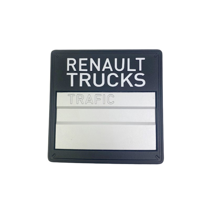 Renault - Trafic - Plaque Renault Truck - 908908475R - Finition complète