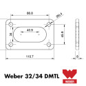 WEBER 32/34 DMTL - Kit cale thermique pour carburateur