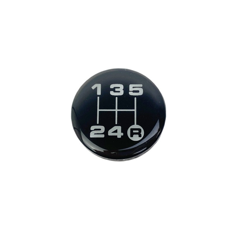 Audi - 90 - Pastille de pommeau de vitesse - Finition complète