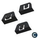 Peugeot - 5008 I - Kit de réparation contour antibrouillard gauche - 7422E4 / 745305