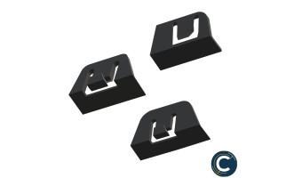 Peugeot - 5008 I - Kit de réparation contour antibrouillard gauche - 7422E4 / 745305