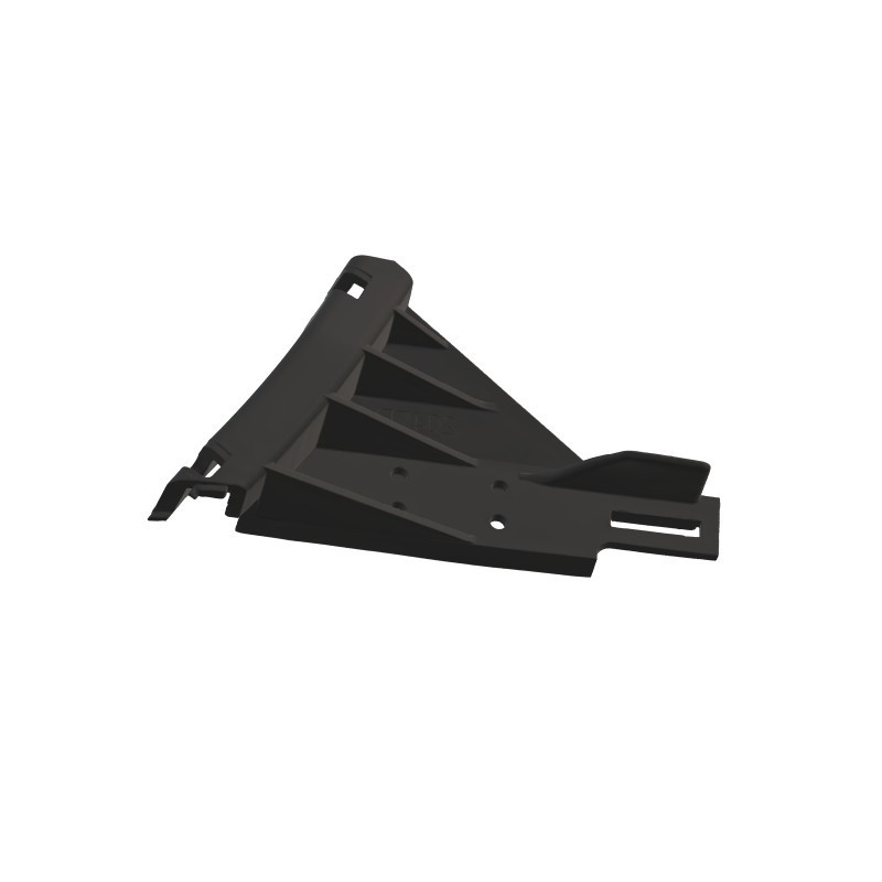 Honda - Prelude III - Patte fixation pare chocs avant gauche - 3N03 - Finition brute