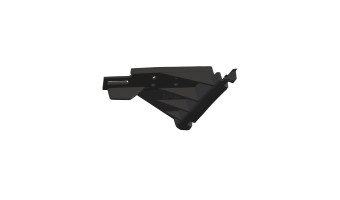 Honda - Prelude III - Patte fixation pare chocs avant gauche - 3N03 - Finition brute