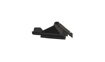 Honda - Prelude III - Patte fixation pare chocs avant gauche - 3N03 - Finition brute