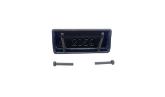 Renault - Trafic III - Loquet de vide poche - 1259212X - Finition brute