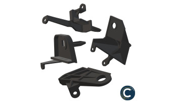 Renault - Trafic III phase 1 - Kit de réparation phare avant droit - 260101161R / 260103799R / 260104907R