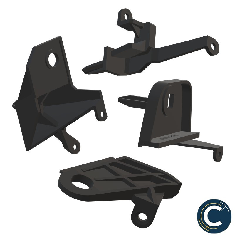 Renault - Trafic III phase 1 - Kit de réparation phare avant gauche - 260600500R / 260609628R / 260603247R