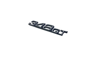 Ferrari - 348 GT Competizione - Logo de coffre - Finition complète