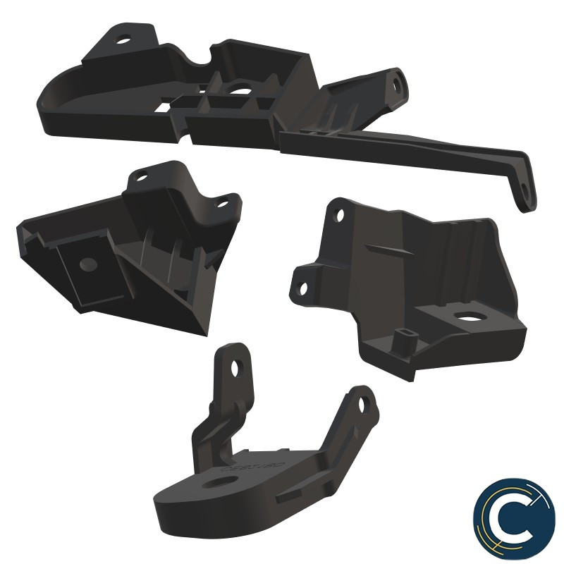 Renault - Clio V phase 2 - Kit de réparation phare avant gauche - 260E71673R / 260600149R / 260603481R
