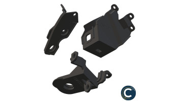 Fiat - Doblo II phase 2 - Kit de réparation phare avant droit - 51974243 / 52086860 / 52109256