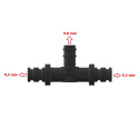 Mikuni - RS - Raccord en T pour carburateur - 791-23018 - Finition brute