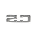BMW - E24 - Logo de coffre CS avec picots - 51141864923 - Finition chromée
