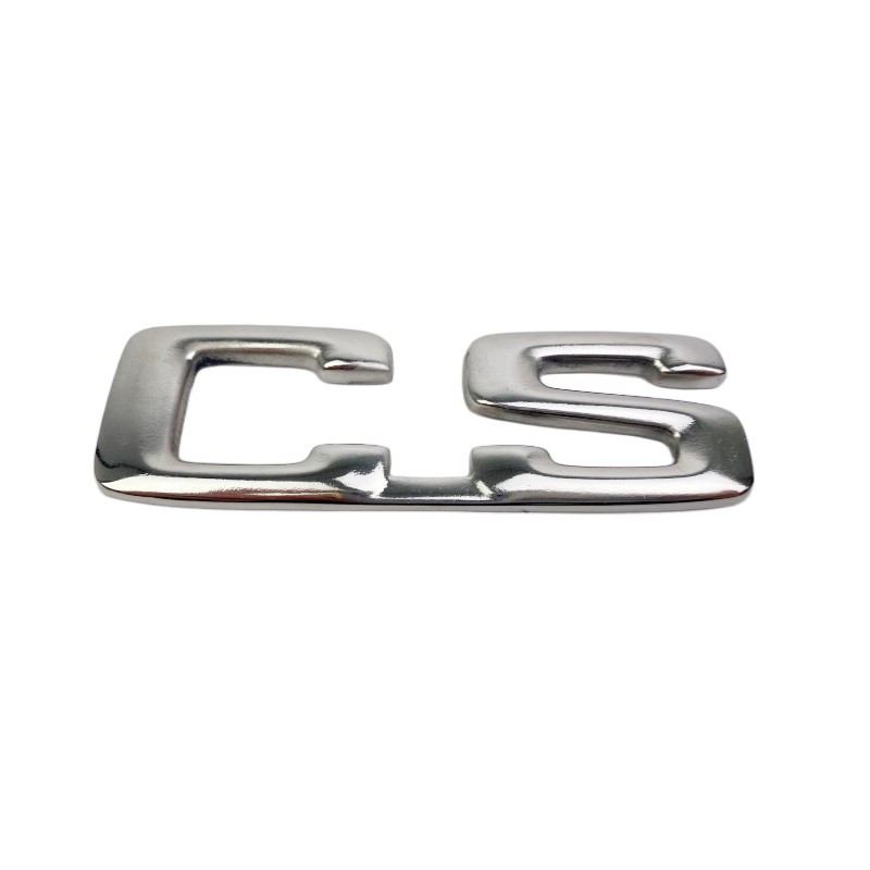 BMW - E24 - Logo de coffre CS sans picots - 51141920776 - Finition chromée