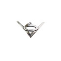 Peugeot - 604 - Logo de coffre V6 - 8861.21 - Finition chromée
