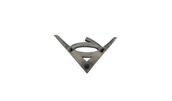 Peugeot - 604 - Logo de coffre V6 - 8861.21 - Finition chromée