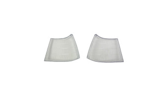 Renault - R21 2L Turbo - Paire de cabochons de clignotants - Finition complète