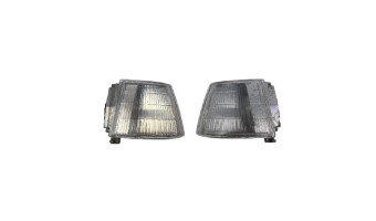 Renault - R21 2L Turbo - Paire de cabochons de clignotants - Finition complète