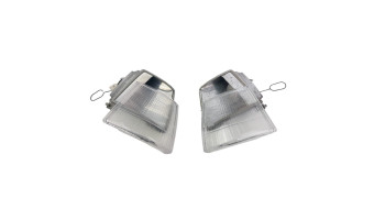 Renault - R21 2L Turbo - Paire de cabochons de clignotants - Finition complète