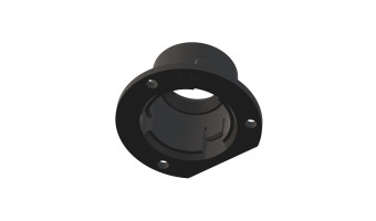Renault - R12 Gordini - Fixation levier de vitesse - 7700551179 - Finition brute