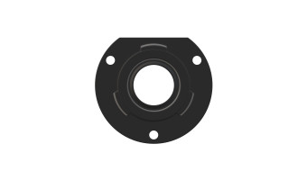 Renault - R12 Gordini - Fixation levier de vitesse - 7700551179 - Finition brute