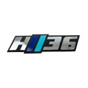 Hartge - H36 - Logo de coffre H//36 - Finition complète
