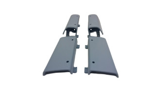 Ford - Fiesta S - Kit de 4 caches point d'accroche cric - B10154-BAW/CAW - B10155-BAW/CAW - Finition prête à peindre