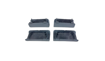 Ford - Fiesta S - Kit de 4 caches point d'accroche cric - B10154-BAW/CAW - B10155-BAW/CAW - Finition prête à peindre