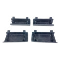 Ford - Fiesta S - Kit de 4 caches point d'accroche cric - B10154-BAW/CAW - B10155-BAW/CAW - Finition prête à peindre