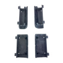 Ford - Fiesta S - Kit de 4 caches point d'accroche cric - B10154-BAW/CAW - B10155-BAW/CAW - Finition prête à peindre