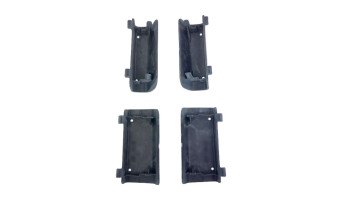 Ford - Fiesta S - Kit de 4 caches point d'accroche cric - B10154-BAW/CAW - B10155-BAW/CAW - Finition prête à peindre