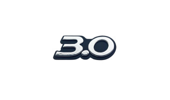 Hartge - Logo de coffre 3.0 - Finition complète