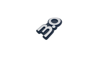 Hartge - Logo de coffre 3.0 - Finition complète