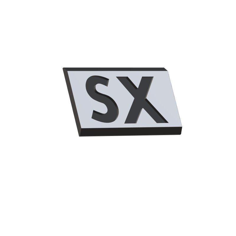 Talbot - Logo SX - Finition complète