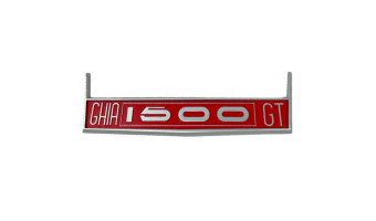 Logo De Capot - Carrozzeria Ghia 1500 GT