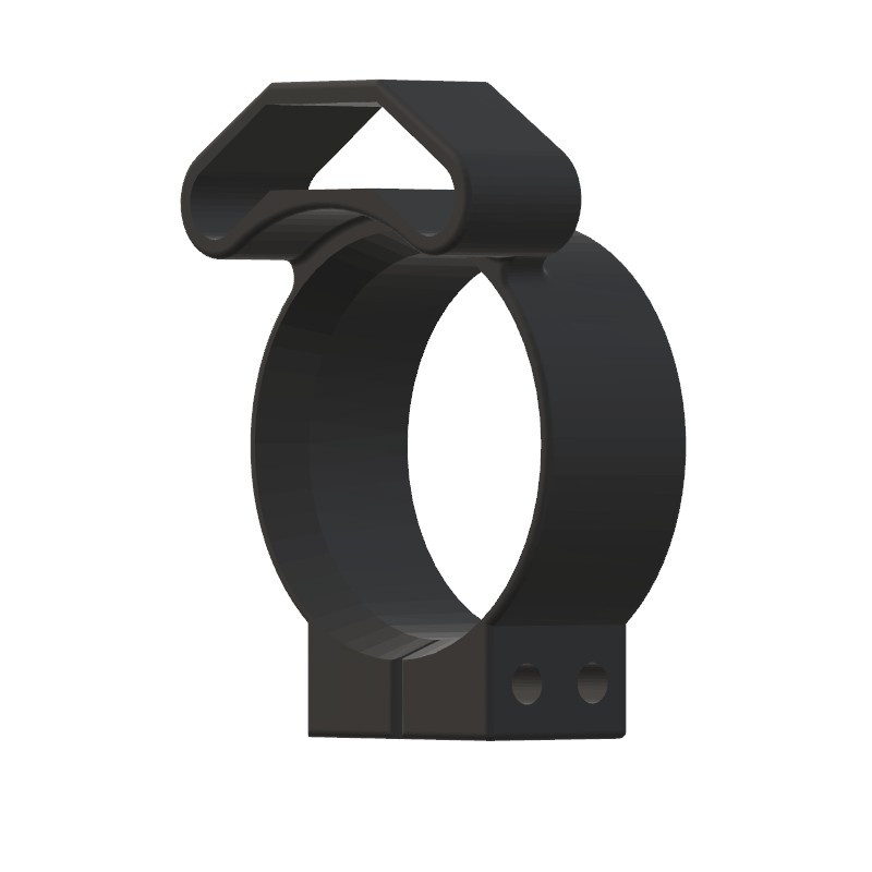 Husqvarna - Bague de fourche - Sans passe fil - Finition brute