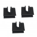 Volkswagen - Scirocco MK2 - Kit de 3 agrafes de calandre - 53385367 - Finition brute