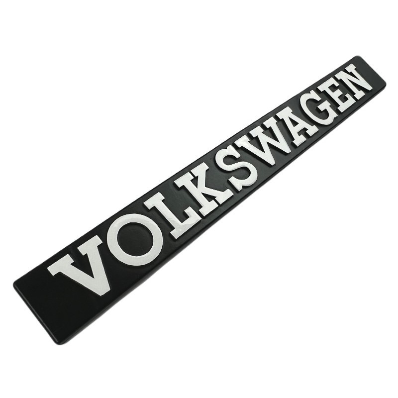 Logo R Noir Chrome 4 Enjoliveurs Dynamiques Volkswagen Logo R - Noir/Chrome - Référence 000071213F - Original VW Cache Moyeu Origine