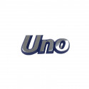 Fiat - Uno - Logo de coffre - 7727116 - Finition complète